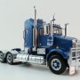 Iconic Replicas - Kenworth W900 SAR Aerodyne 6x4 Truck Metallic Blue Spider Wheels - Scale 1:50