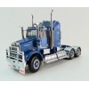 Iconic Replicas - Kenworth W900 SAR Aerodyne 6x4 Truck Metallic Blue Spider Wheels - Scale 1:50