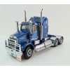 Iconic Replicas - Kenworth W900 SAR Aerodyne 6x4 Truck Metallic Blue Spider Wheels - Scale 1:50