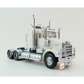 Iconic Replicas - Kenworth W900 SAR Aerodyne 6x4 Truck White Blue - Scale 1:50