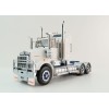 Iconic Replicas - Kenworth W900 SAR Aerodyne 6x4 Truck White Blue Spider Wheels - Scale 1:50