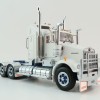 Iconic Replicas - Kenworth W900 SAR Aerodyne 6x4 Truck White Blue Spider Wheels - Scale 1:50