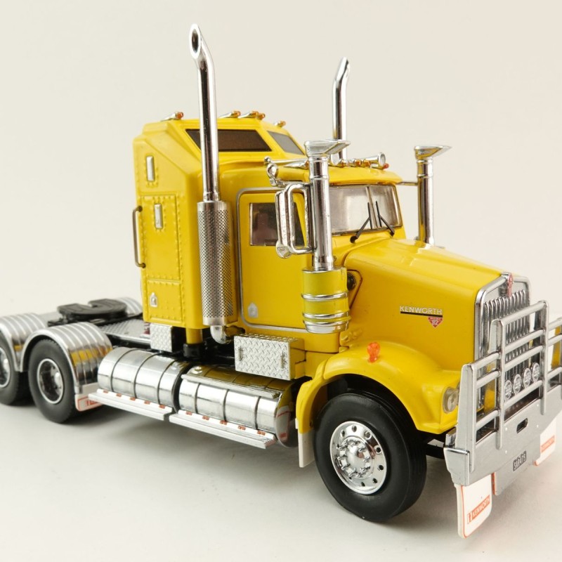 Iconic Replicas - Kenworth W900 SAR Aerodyne 6x4 Truck Yellow - Scale 1:50