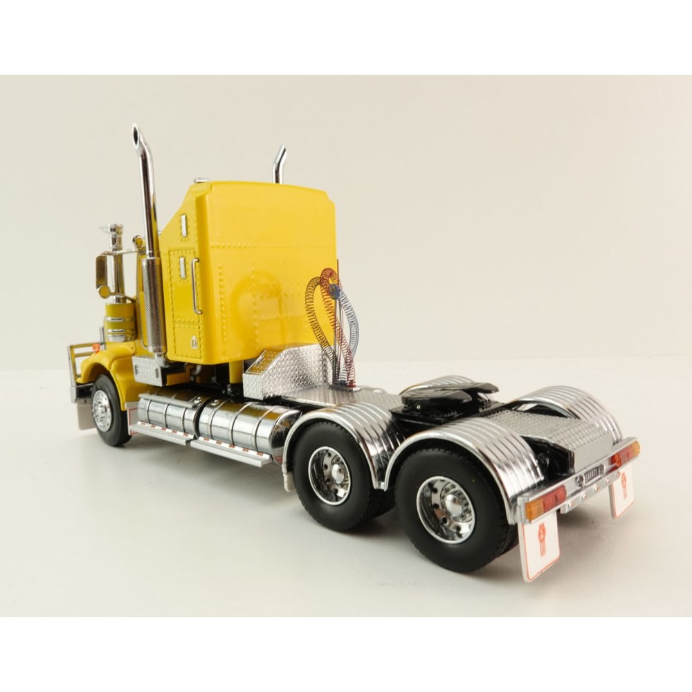 Iconic Replicas - Kenworth W900 SAR Aerodyne 6x4 Truck Yellow - Scale 1:50