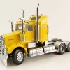 Iconic Replicas - Kenworth W900 SAR Aerodyne 6x4 Truck Yellow - Scale 1:50