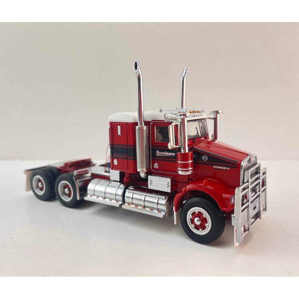 Iconic Replicas - Kenworth W900 SAR Low Bunk 6x4 Prime Mover Roccisano Transport - Scale 1:50