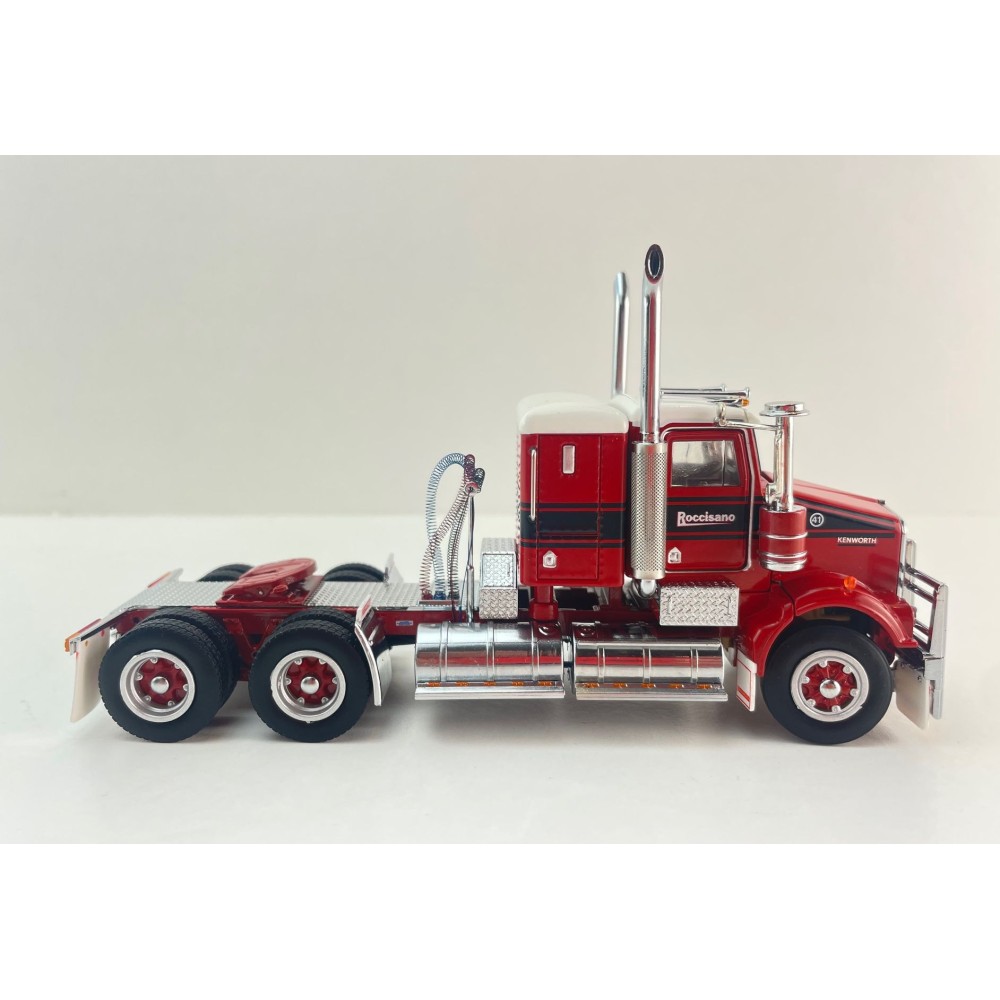 Iconic Replicas - Kenworth W900 SAR Low Bunk 6x4 Prime Mover Roccisano Transport - Scale 1:50