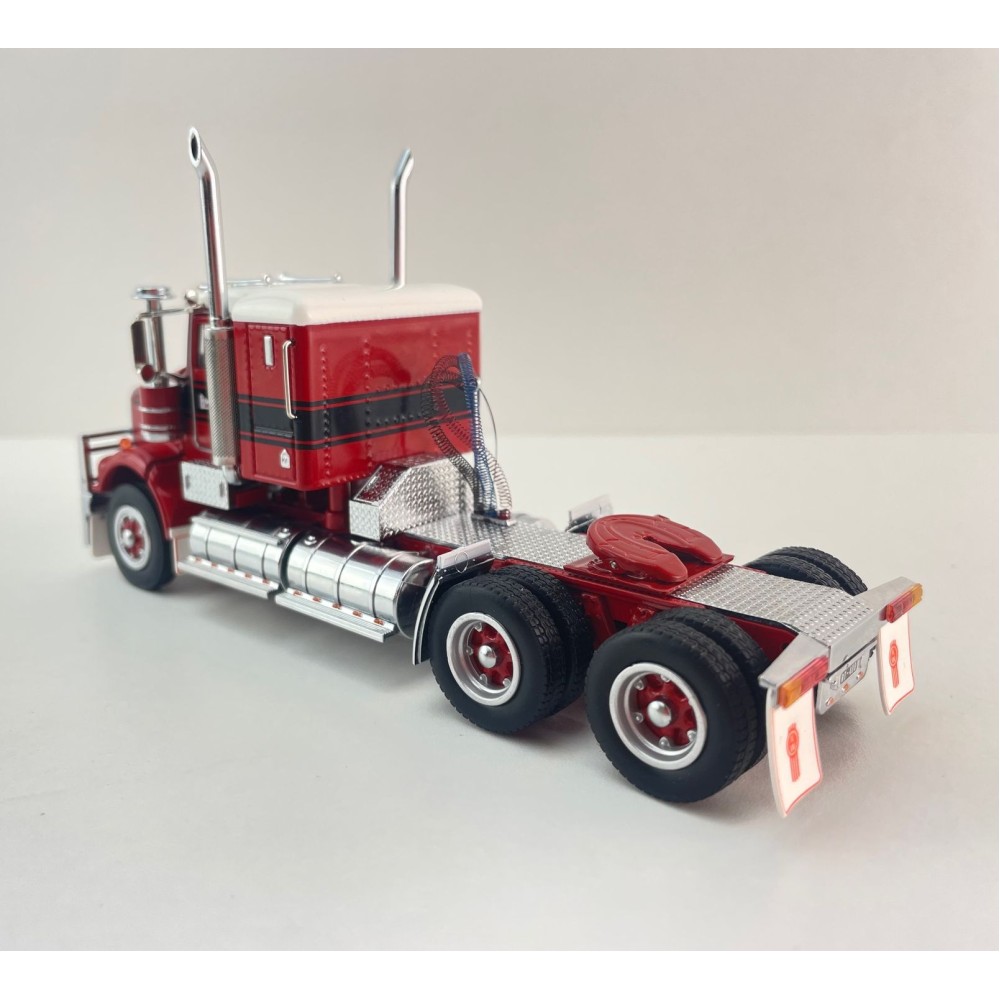 Iconic Replicas - Kenworth W900 SAR Low Bunk 6x4 Prime Mover Roccisano Transport - Scale 1:50