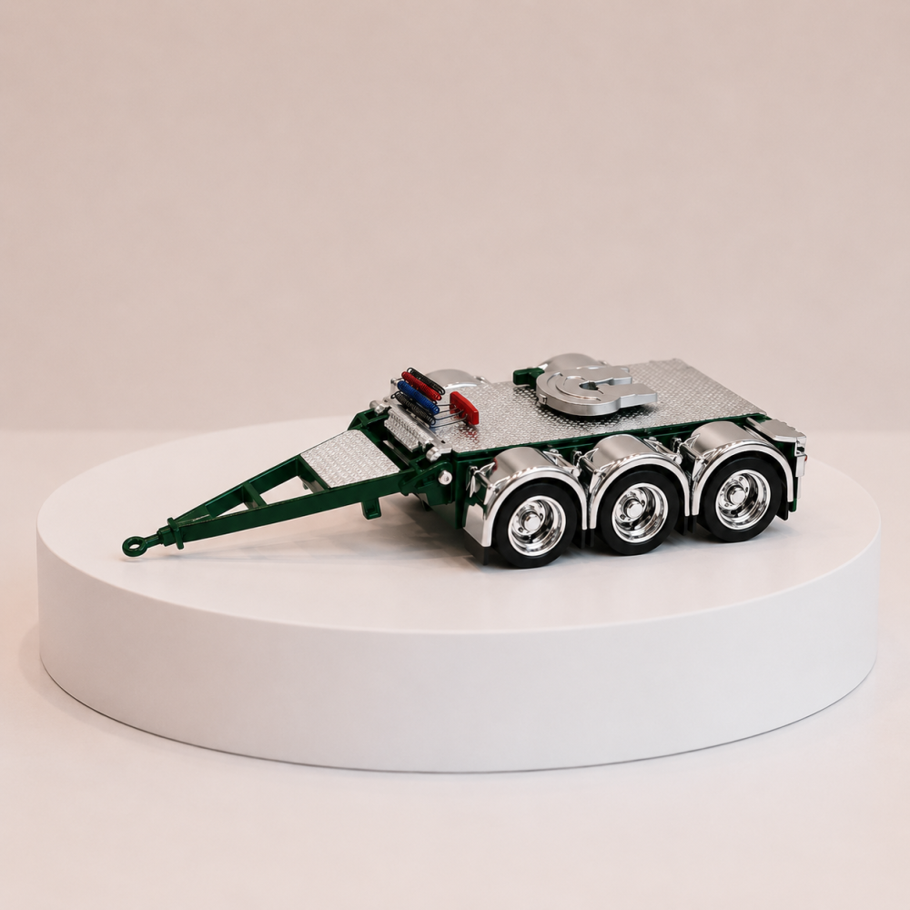 CNJ Collectables - Bogie Converter Tri Axle Dolly Bicentennial Green - Scale 1:50 PRE-ORDER