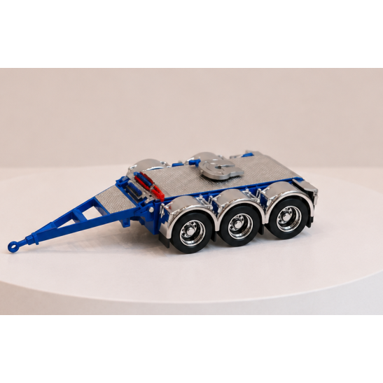 CNJ Collectables - Bogie Converter Tri Axle Dolly Chassis Blue - Scale 1:50 PRE-ORDER