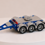CNJ Collectables - Bogie Converter Tri Axle Dolly Chassis Blue - Scale 1:50 PRE-ORDER