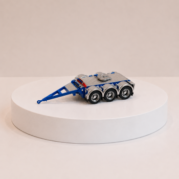 CNJ Collectables - Bogie Converter Tri Axle Dolly Chassis Blue - Scale 1:50 PRE-ORDER