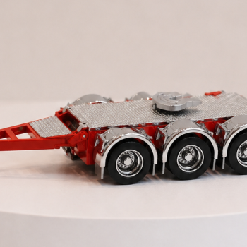 CNJ Collectables - Bogie Converter Tri Axle Dolly Chassis Red - Scale 1:50 PRE-ORDER