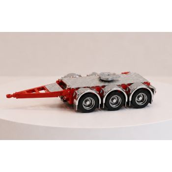 CNJ Collectables - Bogie Converter Tri Axle Dolly Chassis Red - Scale 1:50 PRE-ORDER