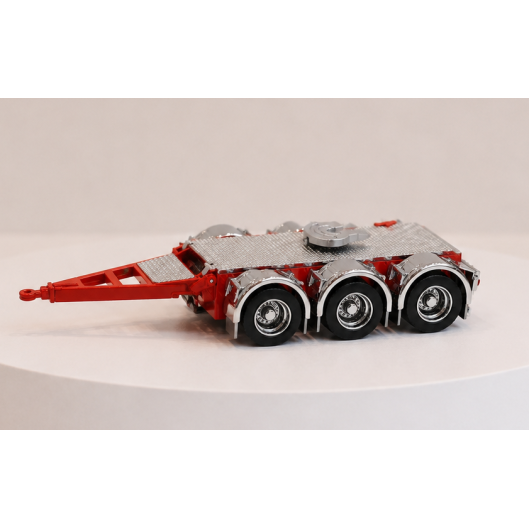 CNJ Collectables - Bogie Converter Tri Axle Dolly Chassis Red - Scale 1:50 PRE-ORDER