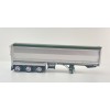 CNJ Collectables - Sloanbuilt Aluminium Triaxle TOA Tipper Trailer Bicentenial Green Cover - Scale 1:50