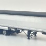 CNJ Collectables - Sloanbuilt Aluminium Triaxle TOA Tipper Trailer Deep Black Cover - Scale 1:50