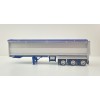 CNJ Collectables - Sloanbuilt Aluminium Triaxle TOA Tipper Trailer Kenworth Blue Cover - Scale 1:50