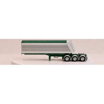 CNJ Collectables - Sloanbuilt Triaxle Tipper A-Trailer Bicentennial Green - Scale 1:50 PRE-ORDER