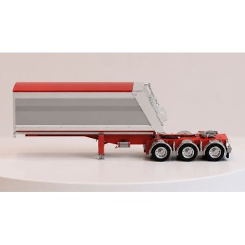 CNJ Collectables - Sloanbuilt Triaxle Tipper A-Trailer Chassis Red - Scale 1:50 PRE-ORDER