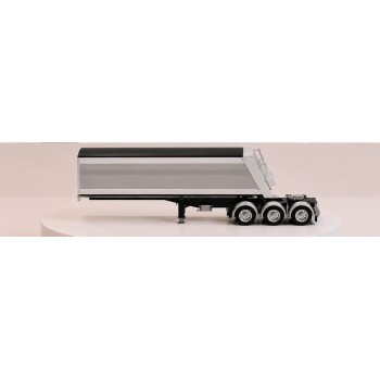 CNJ Collectables - Sloanbuilt Triaxle Tipper A-Trailer Deep Black - Scale 1:50 PRE-ORDER