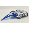 CNJ Collectables - Sloanebuilt Bogie Converter Dolly Kenworth Blue - Scale 1:50