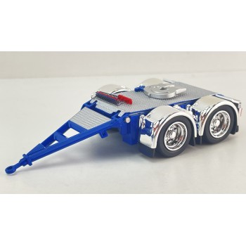 CNJ Collectables - Sloanebuilt Bogie Converter Dolly Kenworth Blue - Scale 1:50