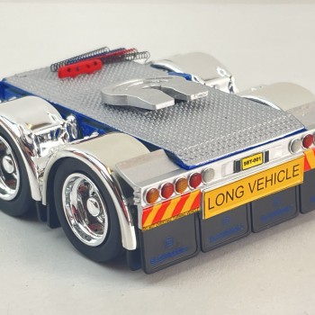 CNJ Collectables - Sloanebuilt Bogie Converter Dolly Kenworth Blue - Scale 1:50