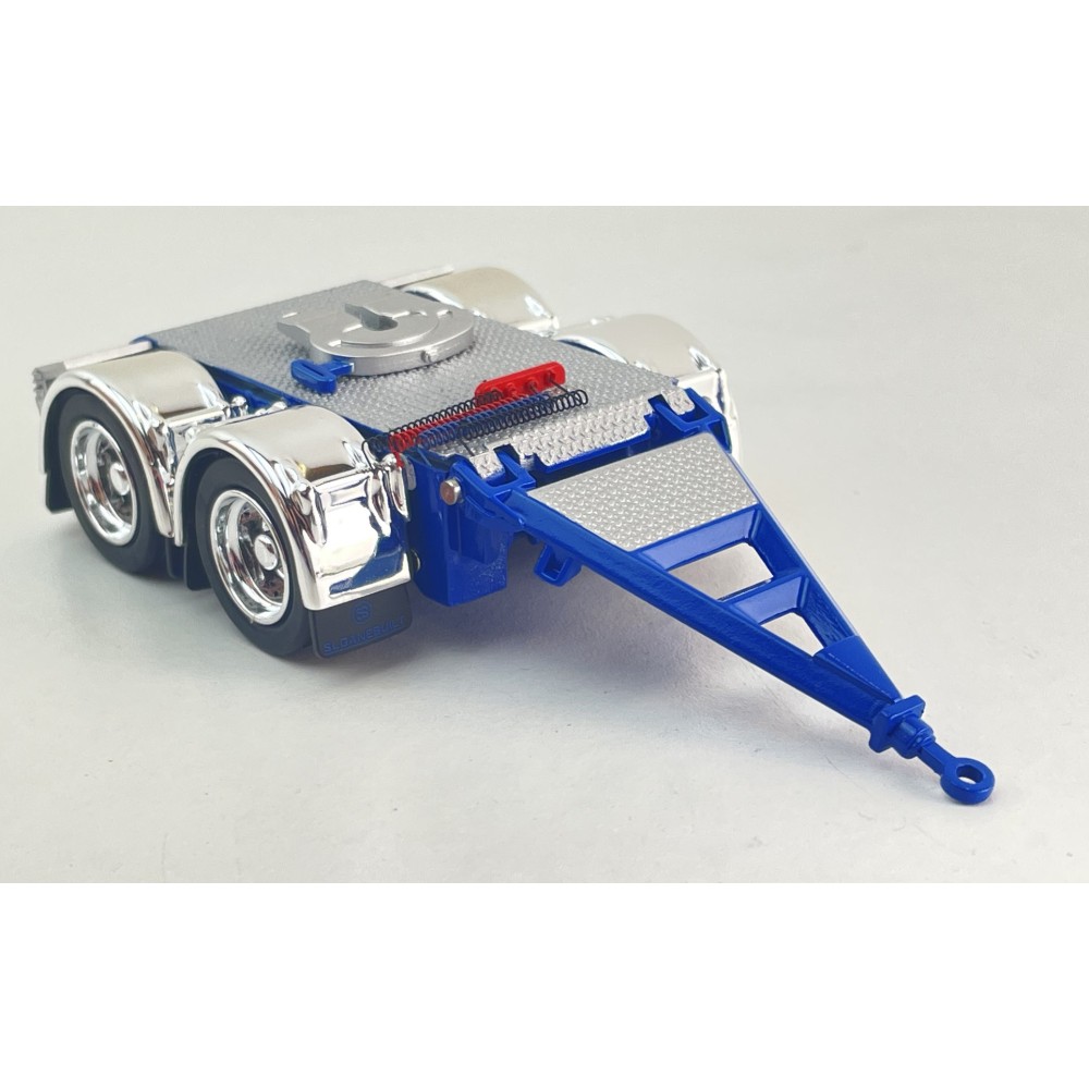CNJ Collectables - Sloanebuilt Bogie Converter Dolly Kenworth Blue - Scale 1:50