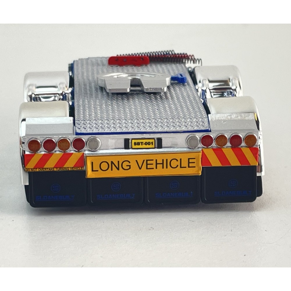 CNJ Collectables - Sloanebuilt Bogie Converter Dolly Kenworth Blue - Scale 1:50