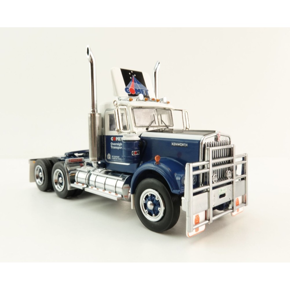 Iconic Replicas - Australian Kenworth W900 6x4 Day Cab Truck Comet Transport - Scale 1:50