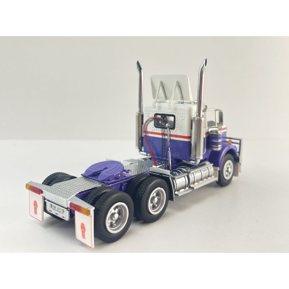 Iconic Replicas - Australian Kenworth W900 6x4 Day Cab Truck Kwikasair Transport - Scale 1:50