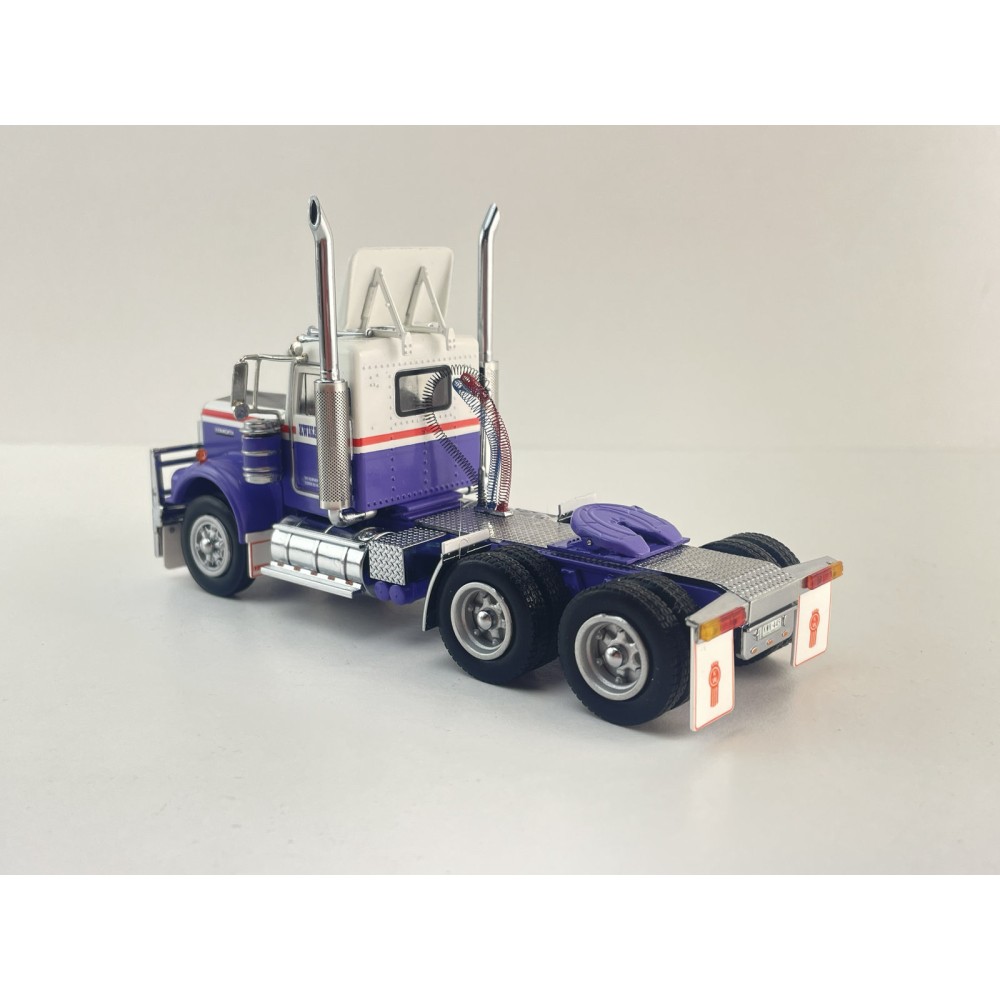 Iconic Replicas - Australian Kenworth W900 6x4 Day Cab Truck Kwikasair Transport - Scale 1:50