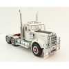 Iconic Replicas - Australian Kenworth W900 6x4 Day Cab Truck White Red - Scale 1:50
