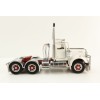 Iconic Replicas - Australian Kenworth W900 6x4 Day Cab Truck White Red - Scale 1:50