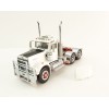 Iconic Replicas - Australian Kenworth W900 6x4 Day Cab Truck White Red - Scale 1:50