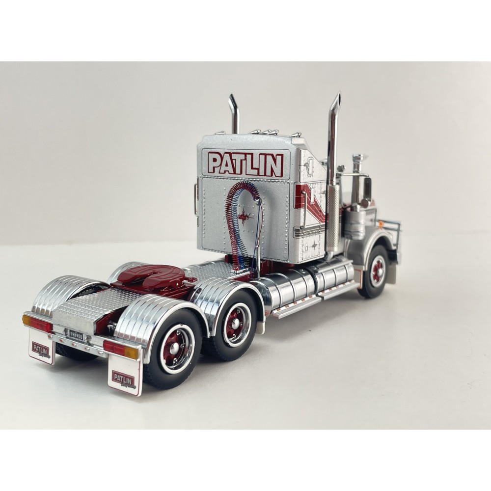 Iconic Replicas - Australian Kenworth W900 AR 6x4 Prime Mover Truck Patlin Heavy Haulage - Scale 1:50