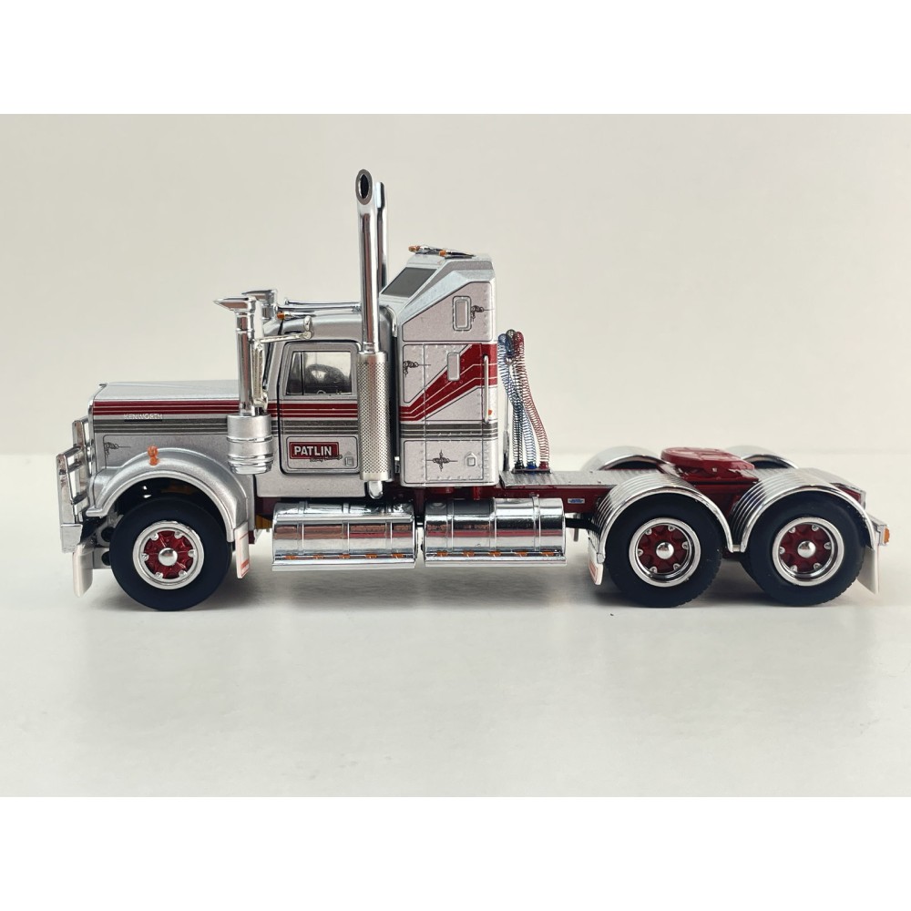 Iconic Replicas - Australian Kenworth W900 AR 6x4 Prime Mover Truck Patlin Heavy Haulage - Scale 1:50