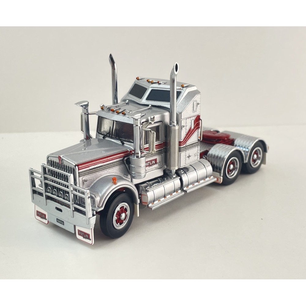 Iconic Replicas - Australian Kenworth W900 AR 6x4 Prime Mover Truck Patlin Heavy Haulage - Scale 1:50