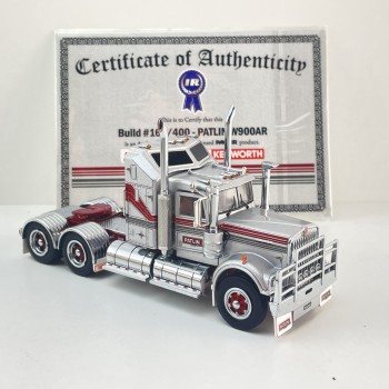Iconic Replicas - Australian Kenworth W900 AR 6x4 Prime Mover Truck Patlin Heavy Haulage - Scale 1:50