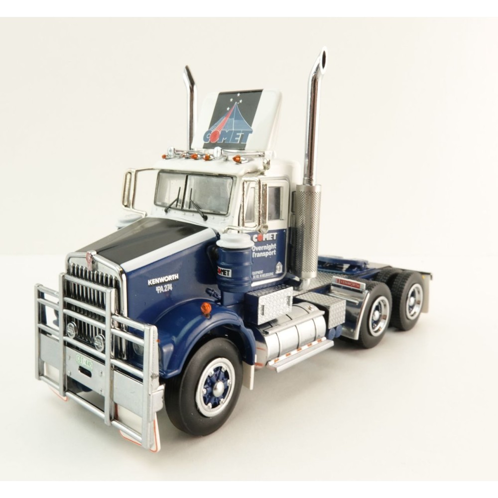 Iconic Replicas - Australian Kenworth W900 SAR 6x4 Day Cab Truck Comet Transport - Scale 1:50