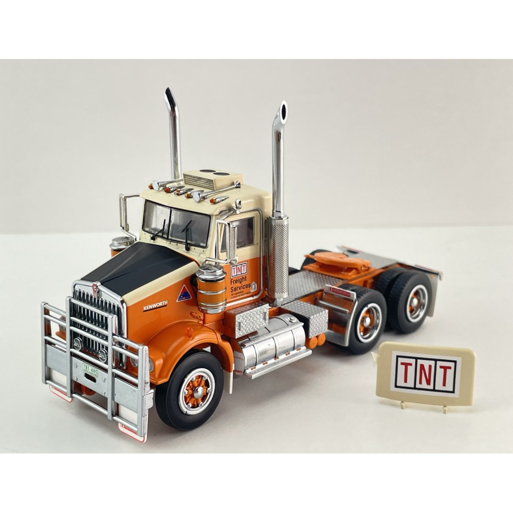 Iconic Replicas - Australian Kenworth W900 SAR 6x4 Day Cab Truck TNT Transport - Scale 1:50
