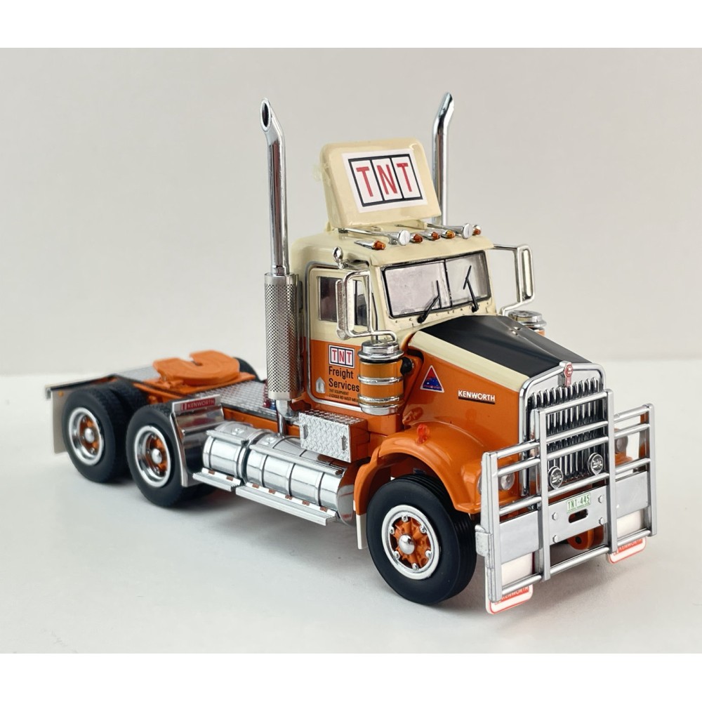 Iconic Replicas - Australian Kenworth W900 SAR 6x4 Day Cab Truck TNT Transport - Scale 1:50