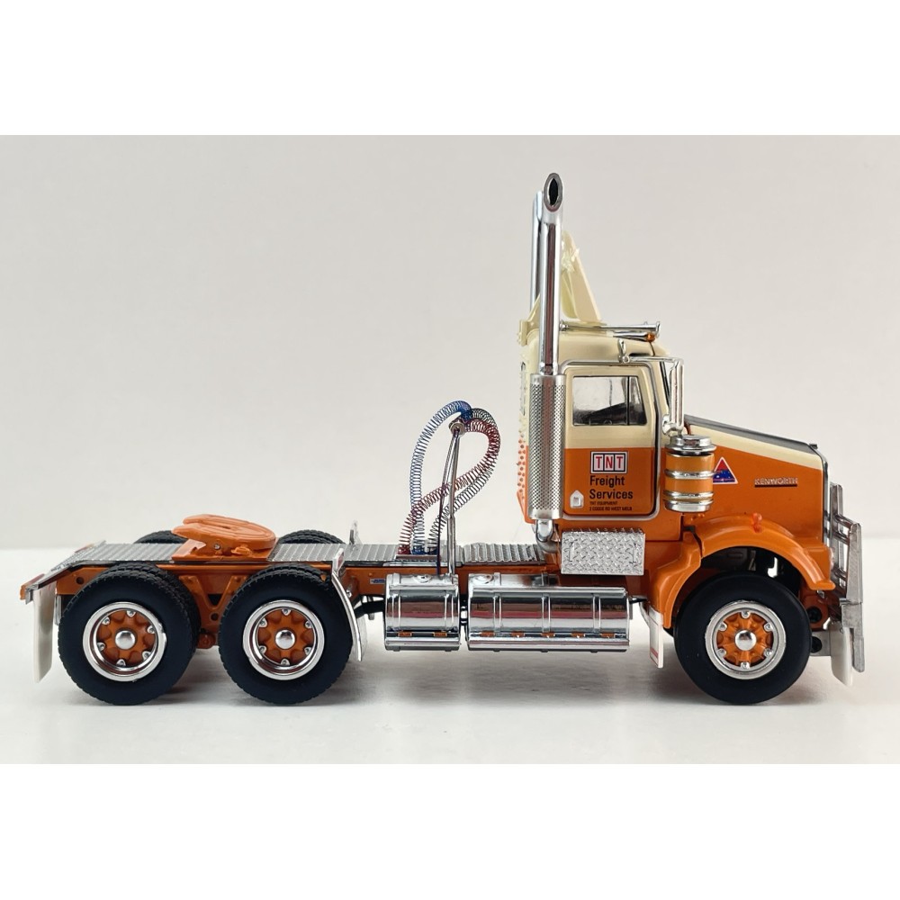 Iconic Replicas - Australian Kenworth W900 SAR 6x4 Day Cab Truck TNT Transport - Scale 1:50