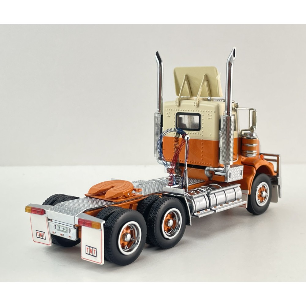 Iconic Replicas - Australian Kenworth W900 SAR 6x4 Day Cab Truck TNT Transport - Scale 1:50