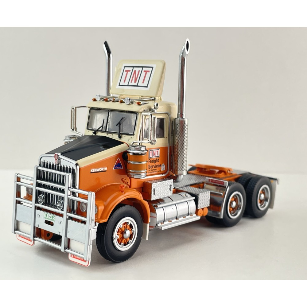 Iconic Replicas - Australian Kenworth W900 SAR 6x4 Day Cab Truck TNT Transport - Scale 1:50