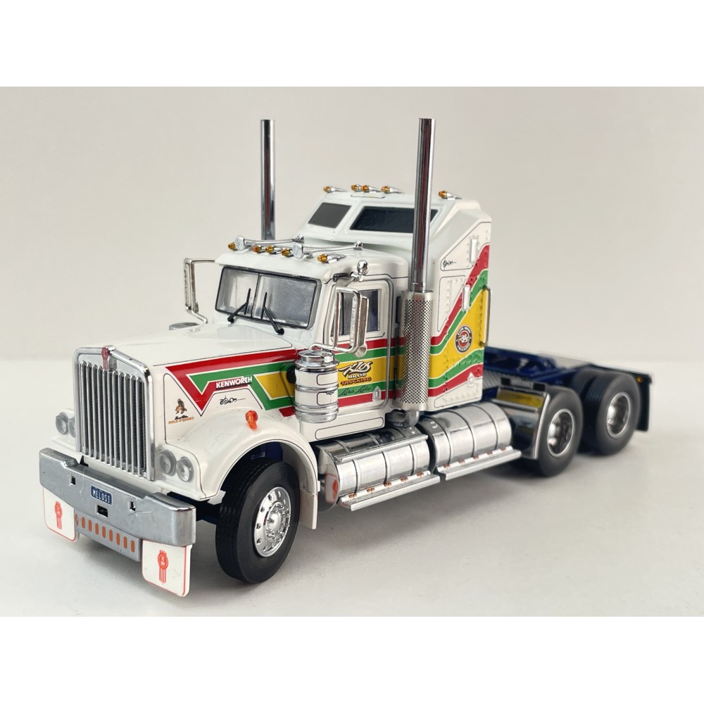 Iconic Replicas - Australian Kenworth W900LE Aerodyne 6x4 Truck MELOSI GOLD NUGGET No 3 - Scale 1:50