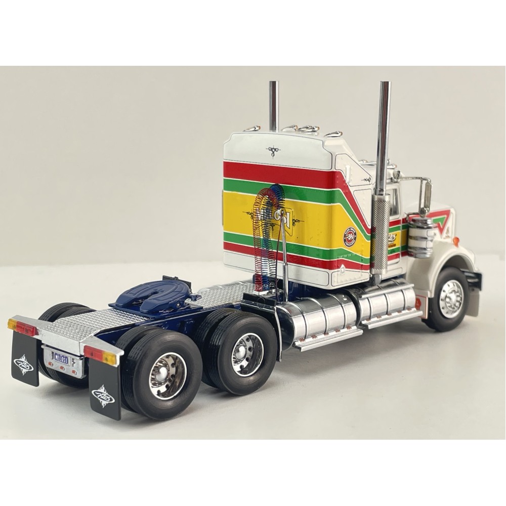 Iconic Replicas - Australian Kenworth W900LE Aerodyne 6x4 Truck MELOSI GOLD NUGGET No 3 - Scale 1:50