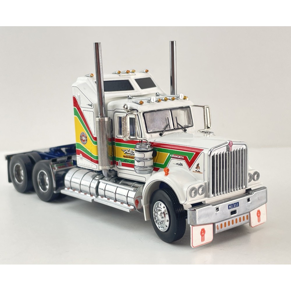 Iconic Replicas - Australian Kenworth W900LE Aerodyne 6x4 Truck MELOSI GOLD NUGGET No 3 - Scale 1:50