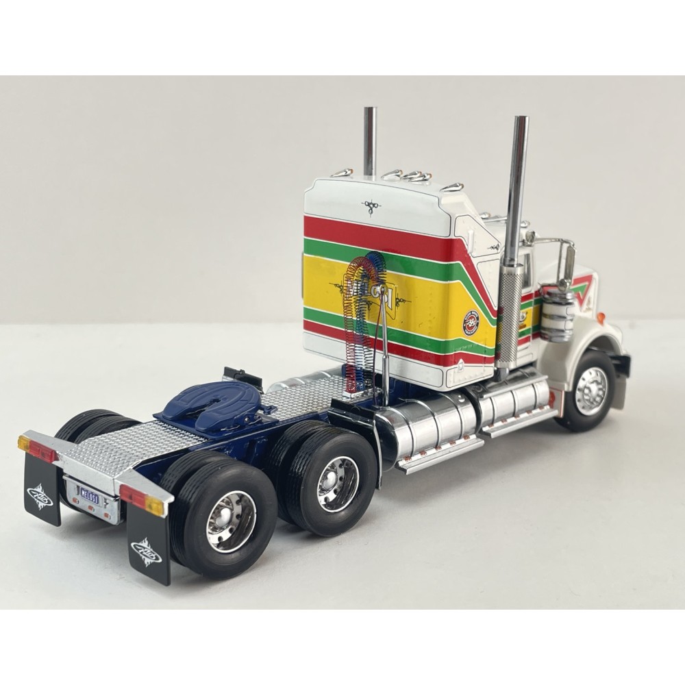 Iconic Replicas - Australian Kenworth W900LE Aerodyne 6x4 Truck MELOSI GOLD NUGGET No 3 - Scale 1:50